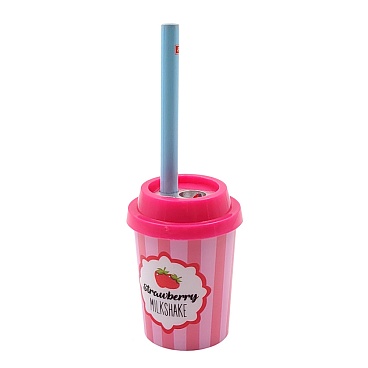 Точилка Brunnen Cтакан Мilkshake, двойная Ассорти - 44